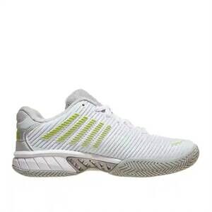 NEW K-SWISS women's hypercourt express 2 shoes in white/gryvlt/lg